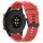 RMPACK Huawei Watch GT3 46mm Szilikon Pótszíj Óraszíj ELEGANT-SPORT SERIES Piros