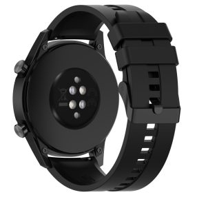   RMPACK Huawei Watch GT3 46mm Szilikon Pótszíj Óraszíj ELEGANT-SPORT SERIES Fekete