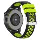 RMPACK Huawei Watch GT3 46mm Pótszíj Szilikon Óraszíj Sport Hollow Style Fekete/Zöld