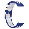 RMPACK Huawei Watch GT3 46mm Pótszíj Szilikon Óraszíj Sport Hollow Style Kék/Fehér