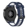 RMPACK Huawei Watch GT3 46mm Szilikon Óraszíj Pótszíj Sport Style Soft Kék/Fehér