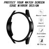 RMPACK Huawei Watch GT3 46mm Védőkeret + Tempered Glass Üveg Scratch-Proof 3D Fekete