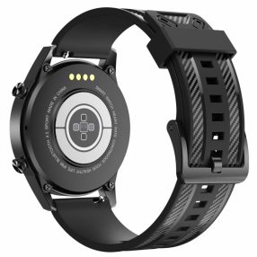   RMPACK Univerzális 22mm Óraszíj Pótszíj Szilikon Carbon Meteor Sport Fekete