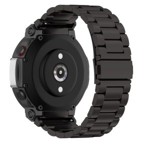   RMPACK Amazfit T-REX 2 Fémszíj Pótszíj Óraszíj Stainless Steel Series Fekete