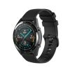 RMPACK Huawei Watch GT 3 46mm / Watch GT Runner Pótszíj Szilikon Óraszíj Colorful Series Fekete