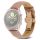 RMPACK Huawei Watch GT 3 PRO 46mm/ Watch GT 46mm Bőrszíj Pótszíj Pillangózáras Line Series Rózsaszín
