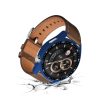 RMPACK Huawei Watch GT 3 46mm Védőkeret + Tempered Glass Kijelzővédő Üvegfólia Shockproof Series Sötétkék