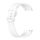 RMPACK 20mm Samsung Galaxy Watch 5 44mm / Watch 5 40mm / Watch 5 Pro 45mm Pótszíj Szilikon Szíj Lady Series Elegant Fehér