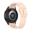 RMPACK 20mm Samsung Galaxy Watch 5 44mm / Watch 5 40mm / Watch 5 Pro 45mm Pótszíj Szilikon Szíj Lady Series Elegant Rózsaszín