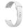 RMPACK 20mm Samsung Galaxy Watch 5 44mm / Watch 5 40mm / Watch 5 Pro 45mm Pótszíj Szilikon Óraszíj Woman Casual Series Fehér