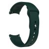 RMPACK 20mm Samsung Galaxy Watch 5 44mm / Watch 5 40mm / Watch 5 Pro 45mm Pótszíj Szilikon Óraszíj Woman Casual Series Zöld