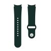 RMPACK 20mm Samsung Galaxy Watch 5 44mm / Watch 5 40mm / Watch 5 Pro 45mm Pótszíj Szilikon Óraszíj Woman Casual Series Zöld