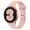 RMPACK 20mm Samsung Galaxy Watch 5 44mm / Watch 5 40mm / Watch 5 Pro 45mm Pótszíj Szilikon Óraszíj Woman Casual Series Rózsaszín