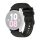 RMPACK 20mm Samsung Galaxy Watch 5 44mm / Watch 5 40mm / Watch 5 Pro 45mm Szilikon Pótszíj Óraszíj Sport Line Series "S" Méret Fekete/Zöld