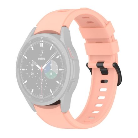RMPACK 20mm Samsung Galaxy Watch 5 44mm / Watch 5 40mm / Watch 5 Pro 45mm Szilikon Óraszíj Pótszíj COOL Series Rózsaszín