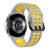 RMPACK 22mm Samsung Galaxy Watch 5 44mm / Watch 5 40mm / Watch 5 Pro 45mm Óraszíj Pótszíj Szilikon SportLife Series DUAL-HOLE Szürke/Sárga