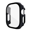 RMPACK Apple Watch Ultra 49mm Védőkeret Protection Cover Üvegfóliával Tempered Glass Fekete