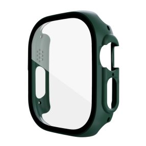   RMPACK Apple Watch Ultra 49mm Védőkeret Protection Cover Üvegfóliával Tempered Glass Zöld