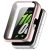 RMPACK Samsung Galaxy Fit3 Védőkeret + Tempered Glass Kijelzővédő 2in1 Matt Pink