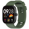 RMPACK Xiaomi Redmi Watch 4 Óraszíj Pótszíj Szilikon szíj SötétZöld