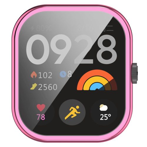 RMPACK Xiaomi Redmi Watch 4 Keret Szilikon Védőkeret Pink