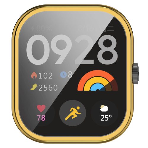 RMPACK Xiaomi Redmi Watch 4 Keret Szilikon Védőkeret Arany