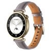 RMPACK Huawei Watch GT 4 41mm Bőrszíj Pótszíj Cow Band Style Szíj VilágosLila