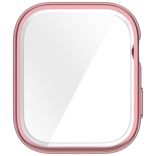 RMPACK Huawei Watch Fit 3 Védőkeret 2in1 Kijelzővédővel Full Protection Rózsaarany