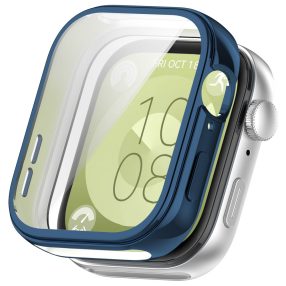   RMPACK Huawei Watch Fit 3 Védőkeret 2in1 Kijelzővédővel Full Protection Kék