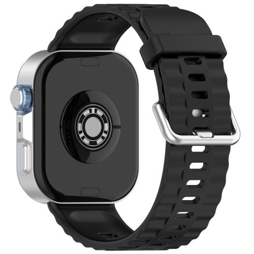 RMPACK Huawei Watch Fit 4 Pro / Fit 4 Szíj Pótszíj Szilikon Sport Solid Style Fekete