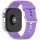 RMPACK Huawei Watch Fit 4 Pro / Fit 4 Szíj Pótszíj Szilikon Sport Solid Style Lila