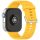 RMPACK Huawei Watch Fit 4 Pro / Fit 4 Szíj Pótszíj Szilikon Sport Solid Style Sárga
