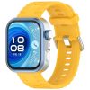 RMPACK Huawei Watch Fit 4 Pro / Fit 4 Szíj Pótszíj Szilikon Sport Solid Style Sárga