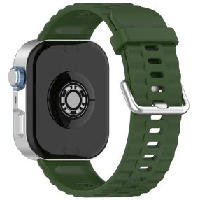   RMPACK Huawei Watch Fit 4 Pro / Fit 4 Szíj Pótszíj Szilikon Sport Solid Style KatonaZöld