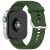 RMPACK Huawei Watch Fit 4 Pro / Fit 4 Szíj Pótszíj Szilikon Sport Solid Style KatonaZöld