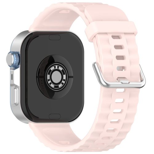 RMPACK Huawei Watch Fit 4 Pro / Fit 4 Szíj Pótszíj Szilikon Sport Solid Style VilágosRózsaszín