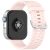 RMPACK Huawei Watch Fit 4 Pro / Fit 4 Szíj Pótszíj Szilikon Sport Solid Style VilágosRózsaszín