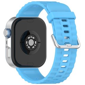   RMPACK Huawei Watch Fit 4 Pro / Fit 4 Szíj Pótszíj Szilikon Sport Solid Style BabaKék