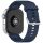 RMPACK Huawei Watch Fit 4 Pro / Fit 4 Szíj Pótszíj Szilikon Sport Solid Style Sötétkék