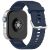 RMPACK Huawei Watch Fit 4 Pro / Fit 4 Szíj Pótszíj Szilikon Sport Solid Style Sötétkék
