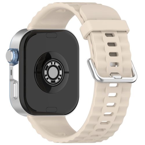 RMPACK Huawei Watch Fit 4 Pro / Fit 4 Szíj Pótszíj Szilikon Sport Solid Style TörtFehér