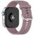 RMPACK Huawei Watch Fit 4 Pro / Fit 4 Szíj Pótszíj Szilikon Sport Solid Style SötétLila