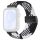 RMPACK Huawei Watch Fit 4 Óraszíj Pótszíj Watch Fit 4 Pro Szíj Szövet Fonott - Mágneses Csat Fekete-Fehér