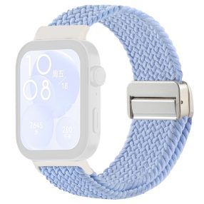   RMPACK Huawei Watch Fit 4 Óraszíj Pótszíj Watch Fit 4 Pro Szíj Szövet Fonott - Mágneses Csat Kék