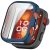 RMPACK Huawei Watch Fit 4 Pro Tok Védőkeret Szilikon TPU Full Protector Sötétkék