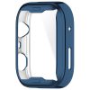 RMPACK Huawei Watch Fit 4 Pro Tok Védőkeret Szilikon TPU Full Protector Sötétkék