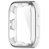 RMPACK Huawei Watch Fit 4 Pro Tok Védőkeret Szilikon TPU Full Protector Ezüst