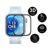 RMPACK Huawei Watch Fit 4 Üvegfólia - Tempered Glass - Képernyővédő Üvegfólia 3D ENKAY Fekete