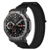 RMPACK Amazit T-Rex 3 Pótszíj Szövet Óraszíj Sport Minimal Style Fekete-Szürke