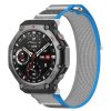 RMPACK Amazit T-Rex 3 Pótszíj Szövet Óraszíj Sport Minimal Style Kék-Szürke